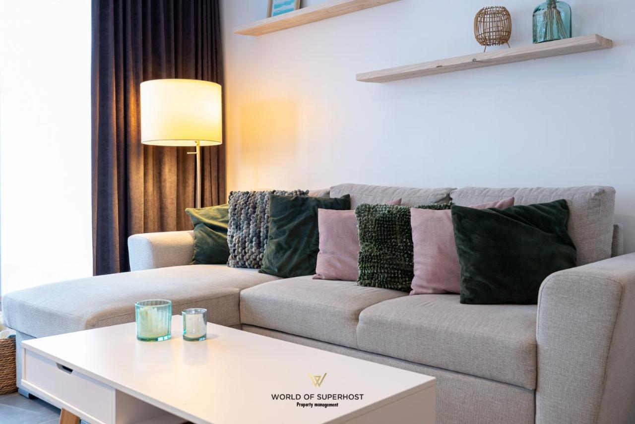Spacious Apartment Closeby The Sea Up To 6 People! Ostende Exterior foto