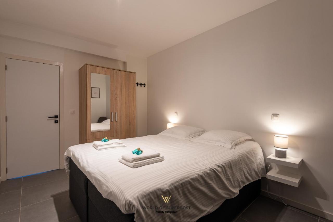 Spacious Apartment Closeby The Sea Up To 6 People! Ostende Exterior foto